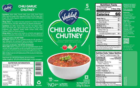 VADILAL CHILI GARLIC CHUTNEY 300G