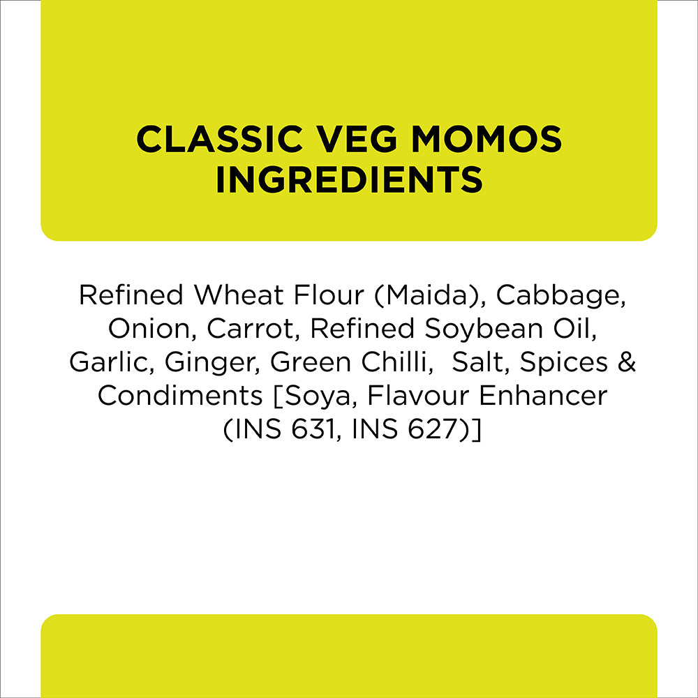 PRASUMA CLASSIC VEG MOMOS 590G