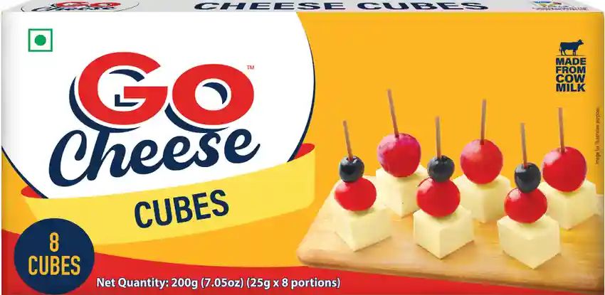 GO Cheese Cubes 200g