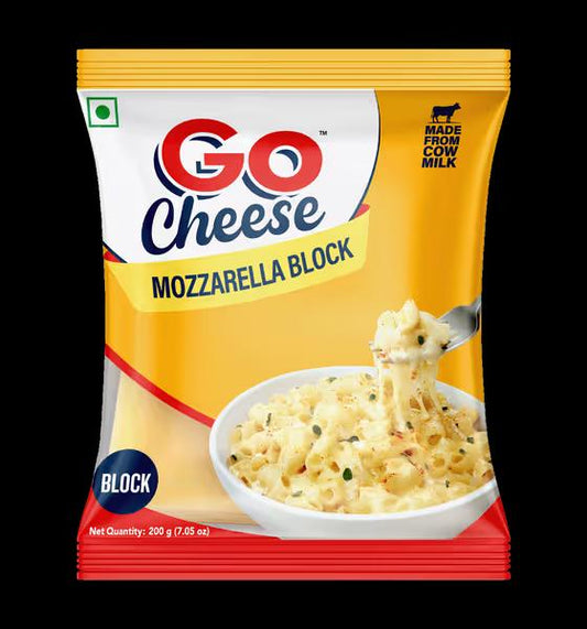 GO Cheese Mozzarella Block 200g