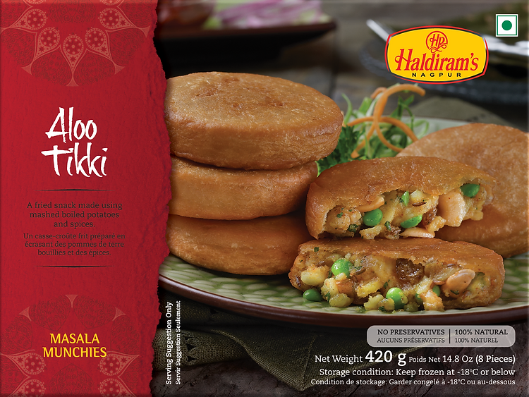 Haldiram's Aloo Tikki 420g