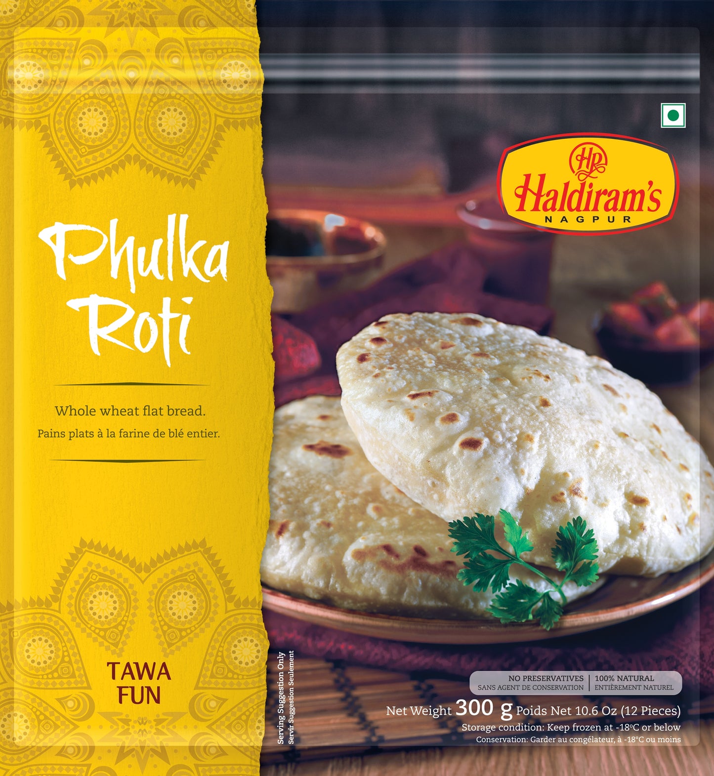 HALDIRAMS PHULKA ROTI 300G