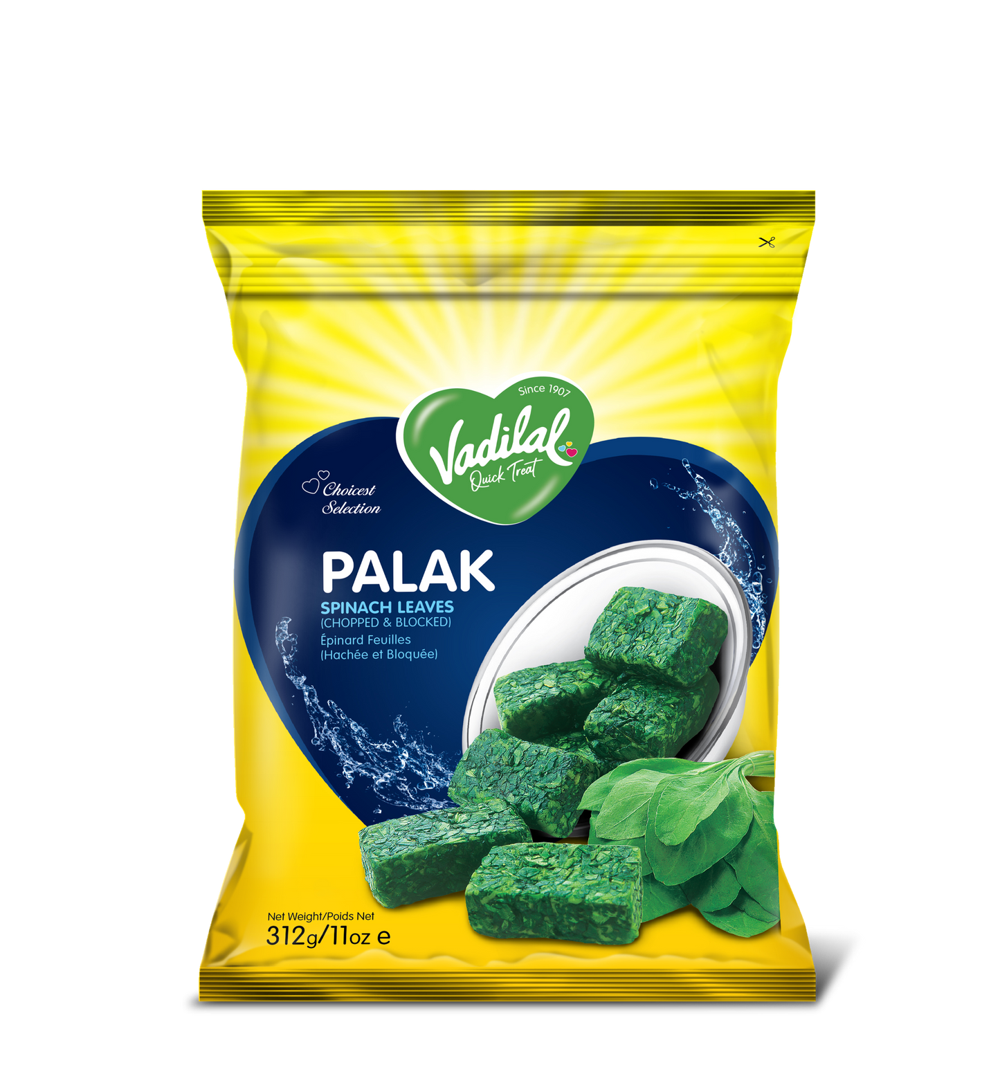 VADILAL PALAK LEAVES 312G