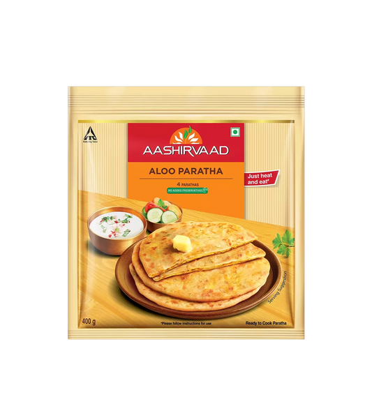 AASHIRVAAD ALOO PARATHA - 400G