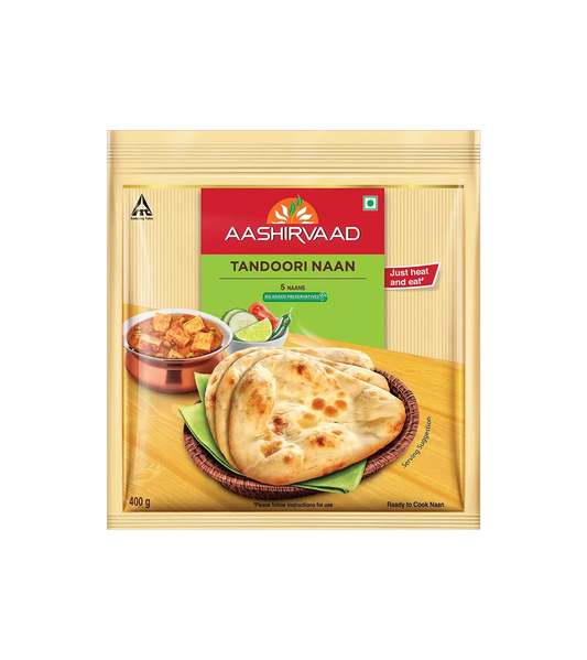 AASHIRVAAD TANDOORI NAAN - 400G