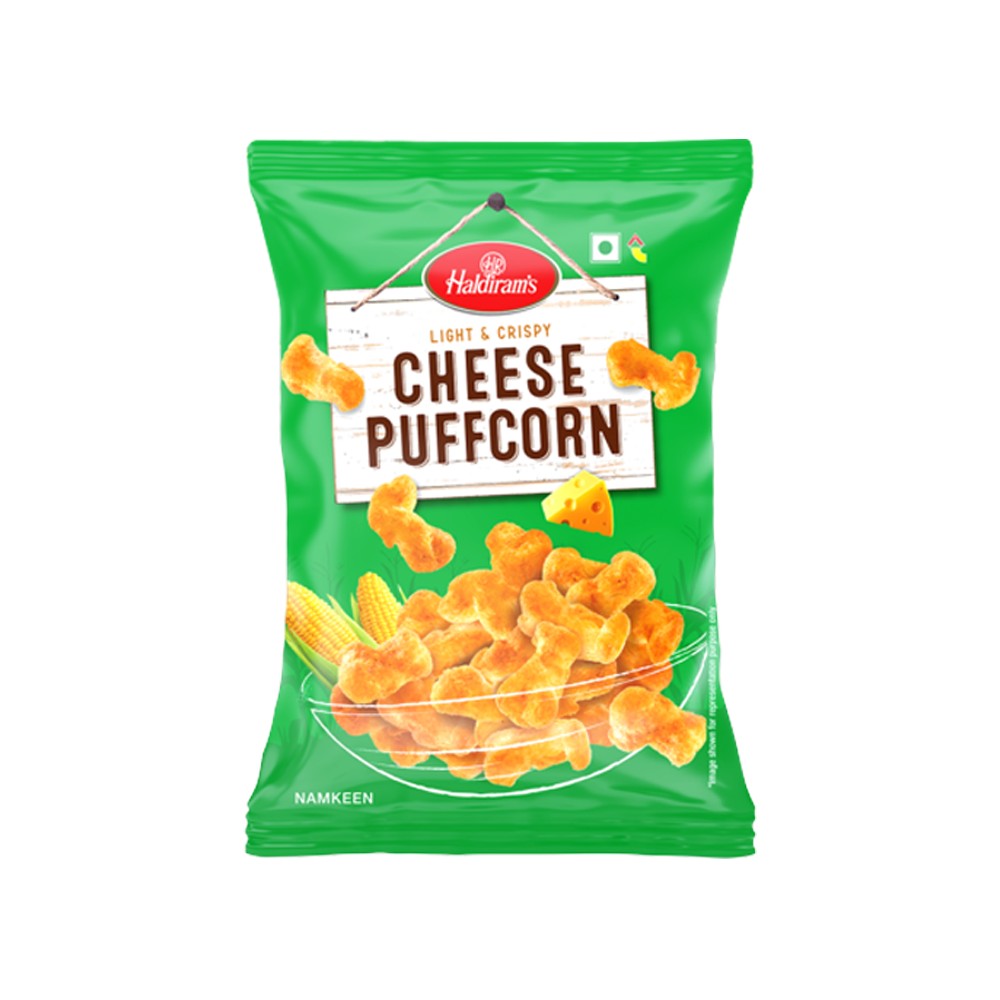 Haldiram's Veg & Cheese Puffcorns 360G