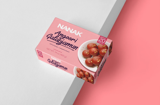 NANAK ANGOORI GULAB JAMUN 400G