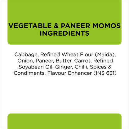 Prasuma Vegetable & Paneer Momos 230g
