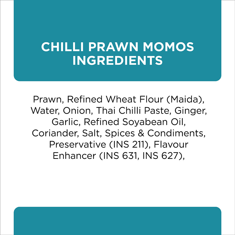 PRASUMA CHILLI PRAWN MOMOS 190G