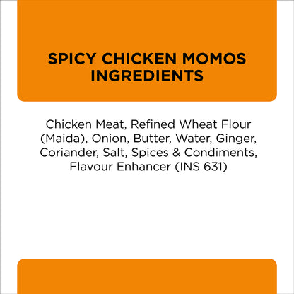 Prasuma Spicy Chicken Momos 230g