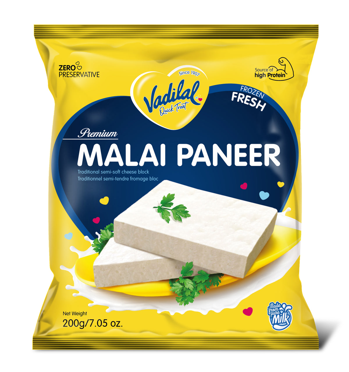 Vadilal Premium Malai Paneer 200g