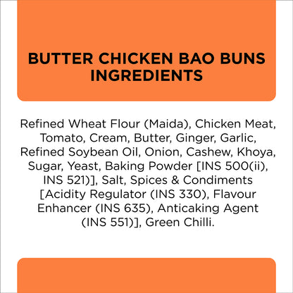 Prasuma Bao Buns - Butter Chicken 300g