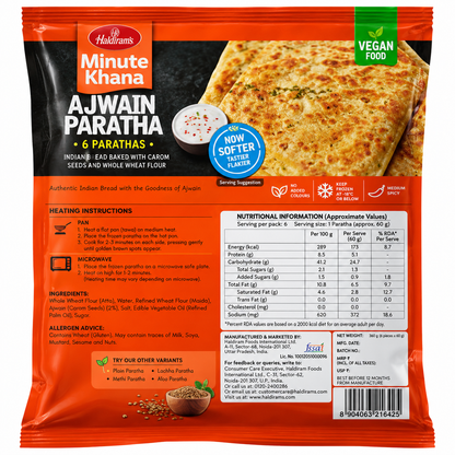 Haldiram's Ajwain Paratha 360g