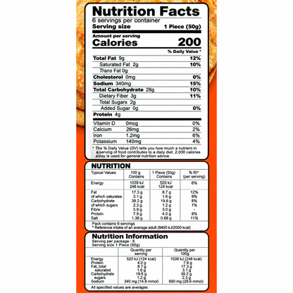 Haldiram's Aloo Pyaz Paratha 400g