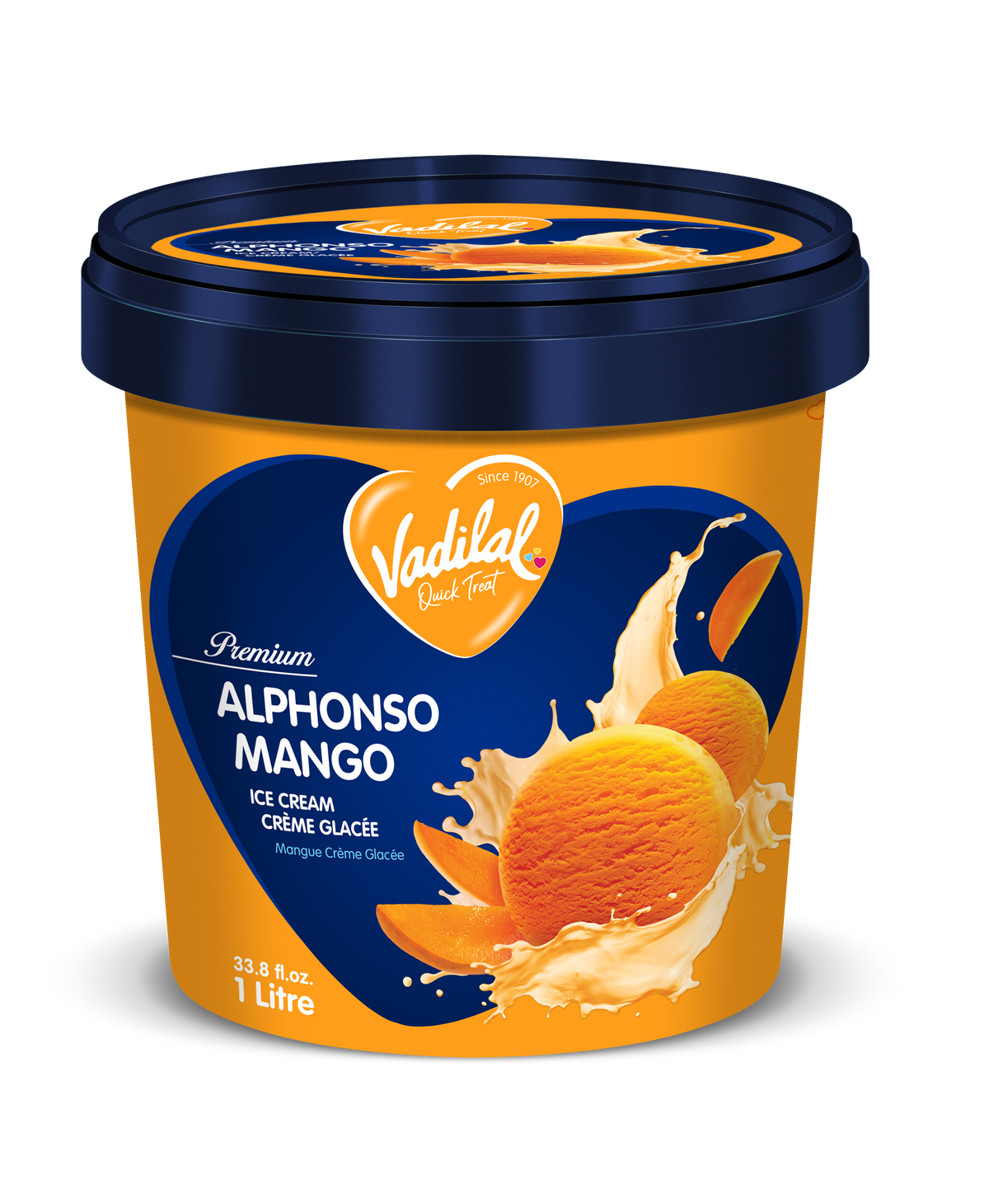 Vadilal Premium Alphonso Mango Ice Cream