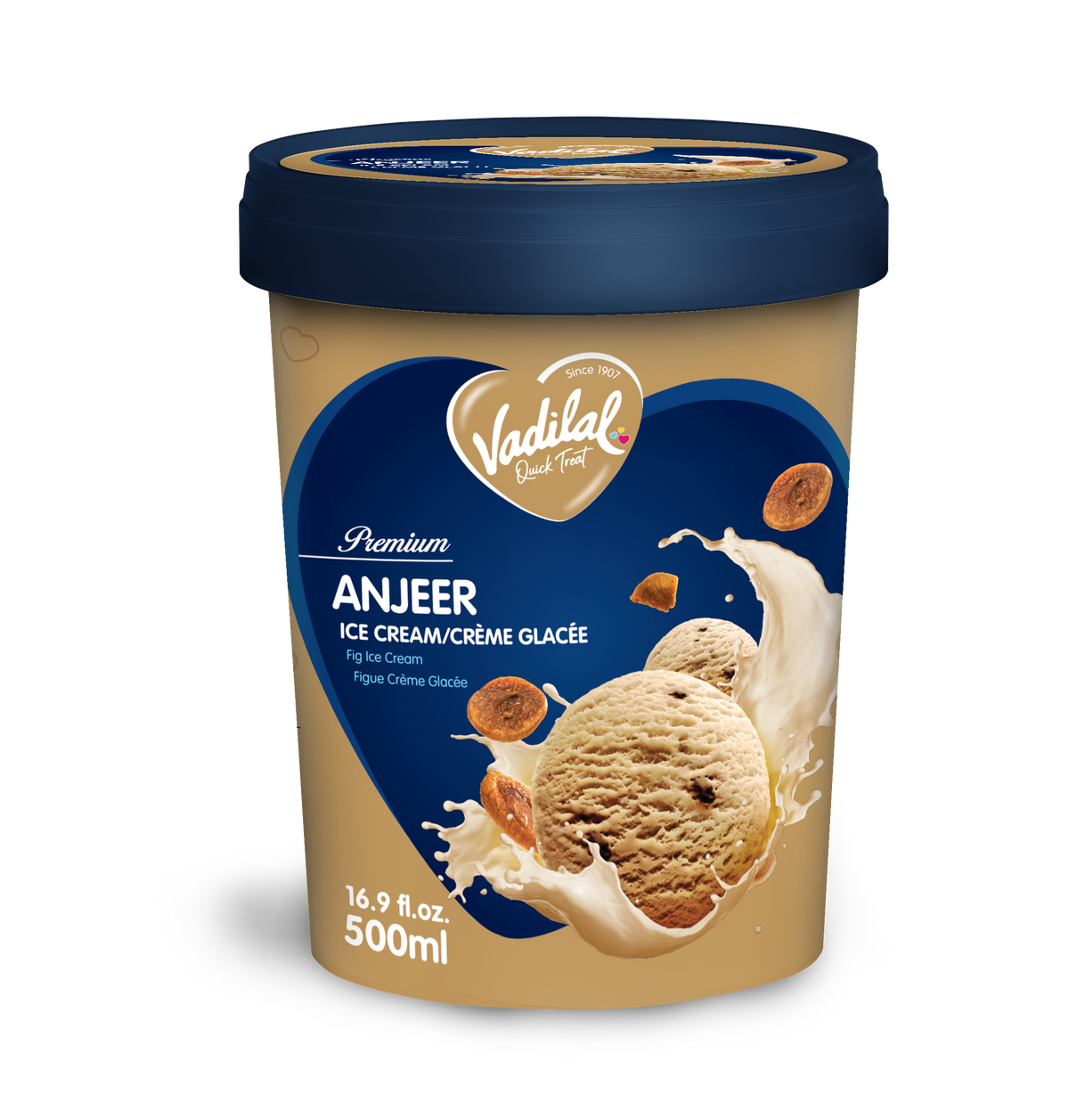 Vadilal Premium Anjeer Fig Ice Cream