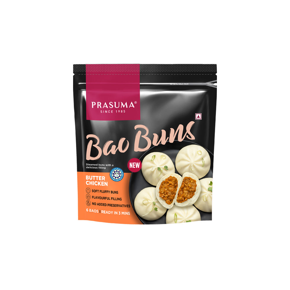 PRASUMA BAO BUNS - BUTTER CHICKEN 300G