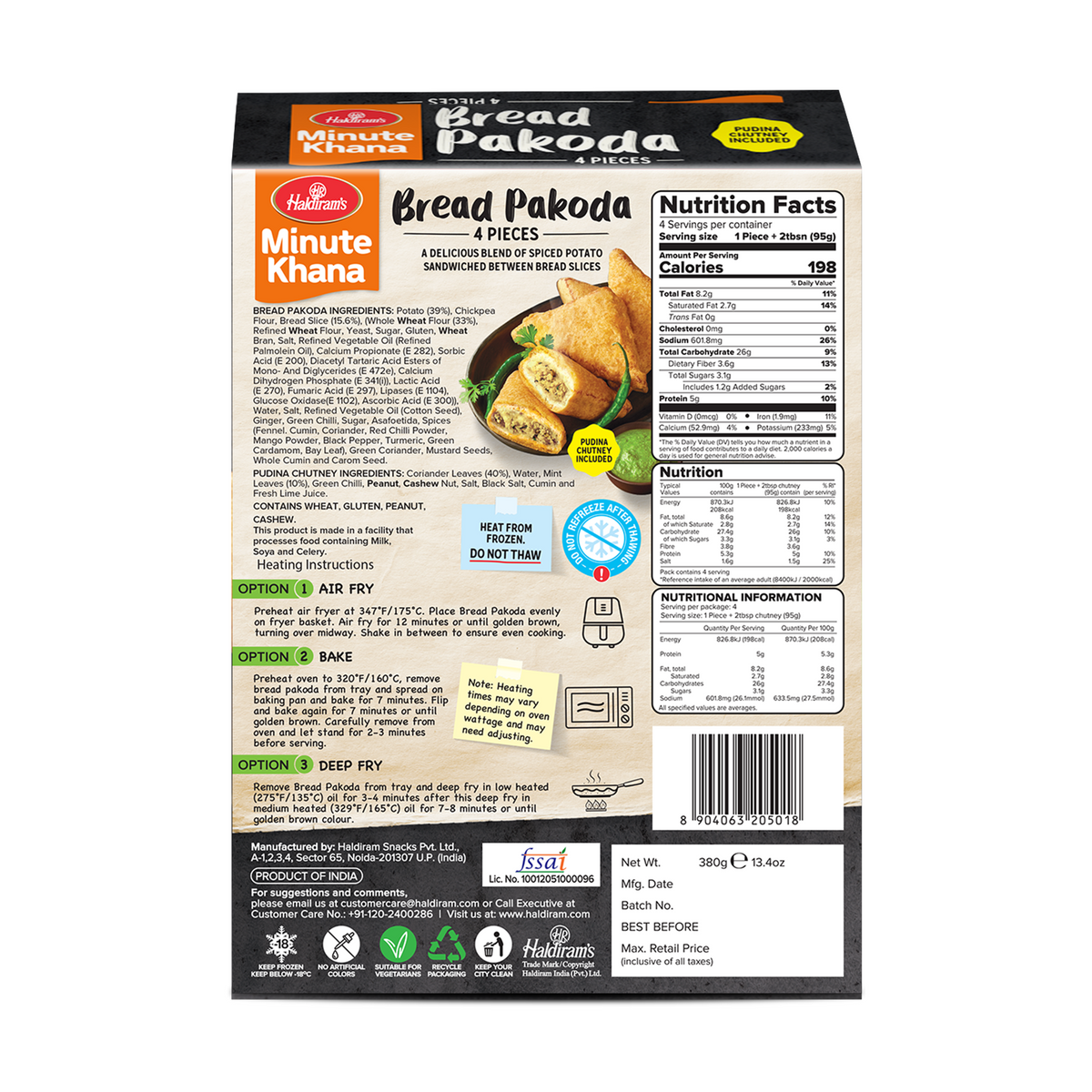 Haldiram's Bread Pakoda – 380g