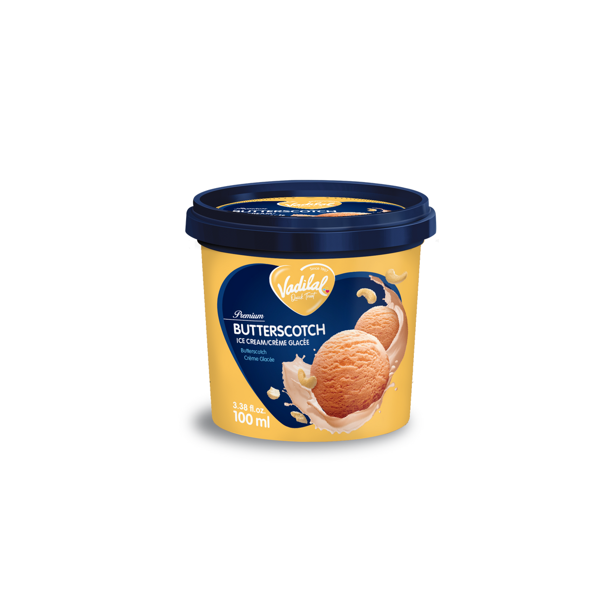 Vadilal Premium Butterscotch Ice Cream