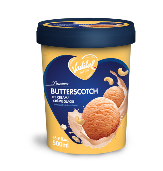 Vadilal Premium Butterscotch Ice Cream