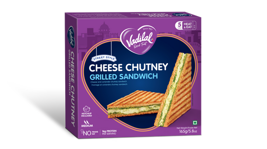 Vadilal Cheese Chutney Grilled Sandwich – 165g