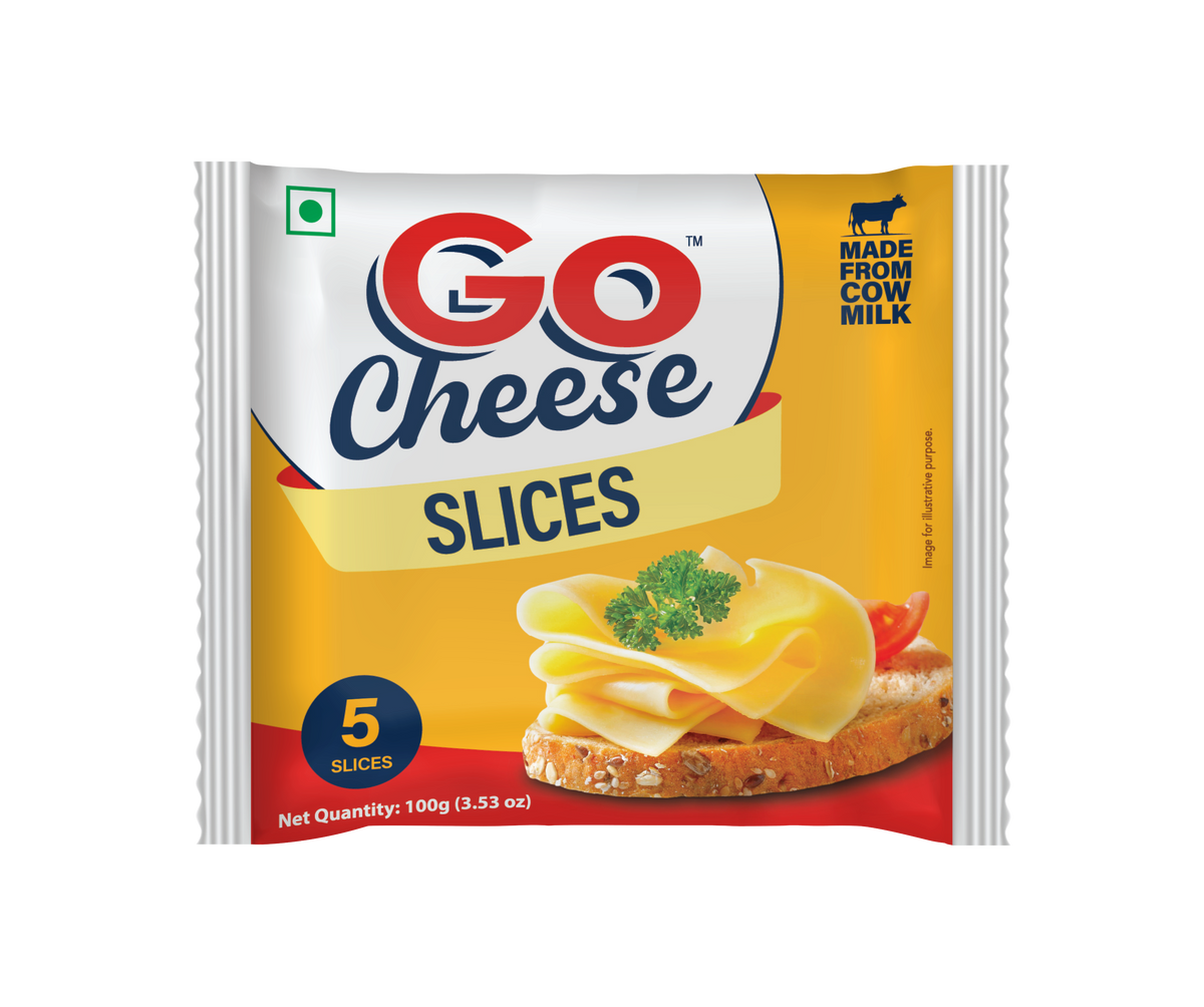 GO Cheese Slices 100g