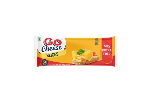 GO Cheese Slices 800g