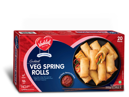 Vadilal Veg Spring Rolls 300g