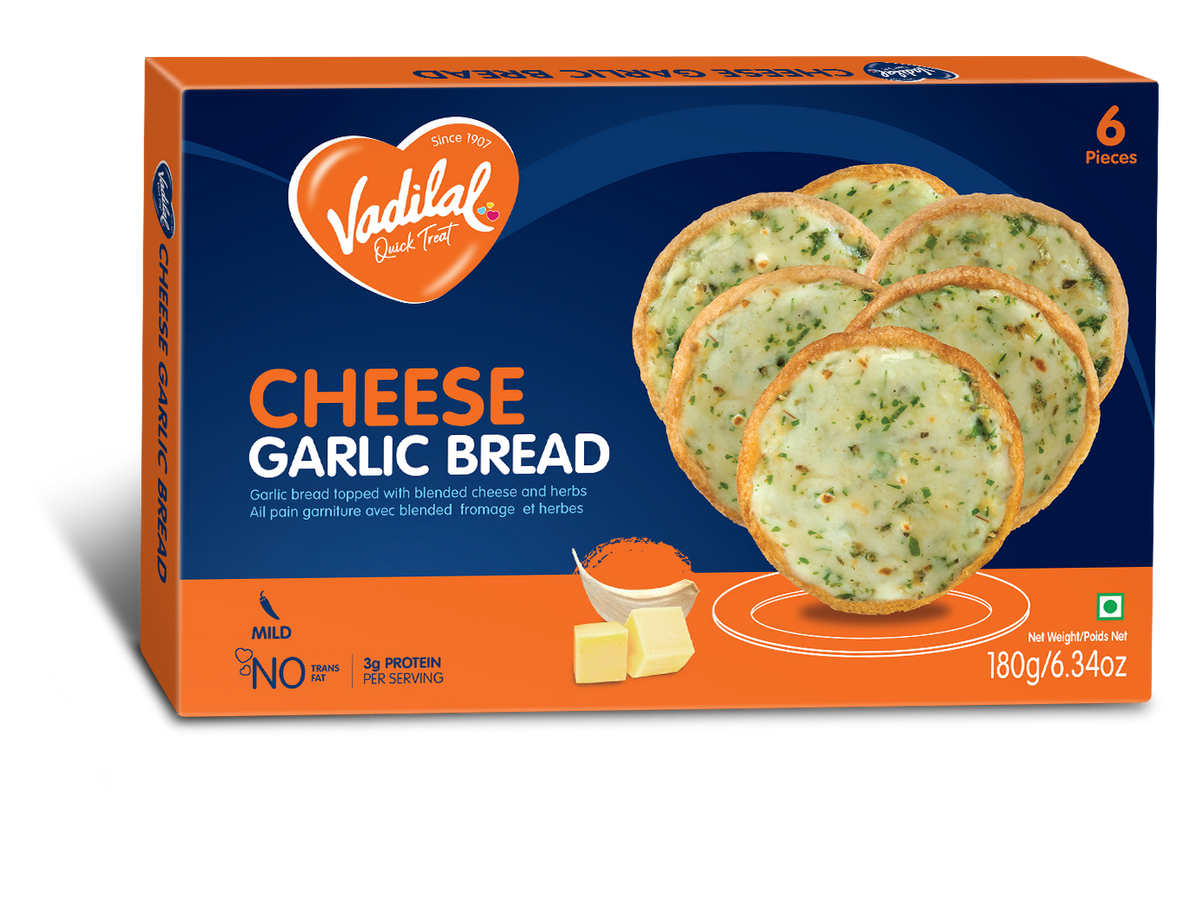 Vadilal Cheese Garlic Bread – 180g
