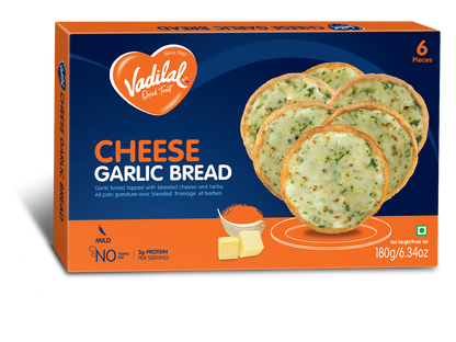 Vadilal Cheese Garlic Bread – 180g