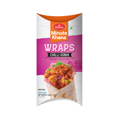 Haldiram's Wrap Chilli Gobhi 156G