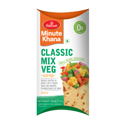 Haldiram's Mix Veg Wrap 156g