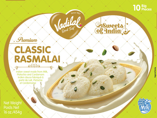Vadilal Classic Rasmalai – 454g