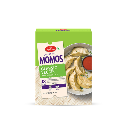 HALDIRAMS (DELHI) VEGGIE MOMOS 350G