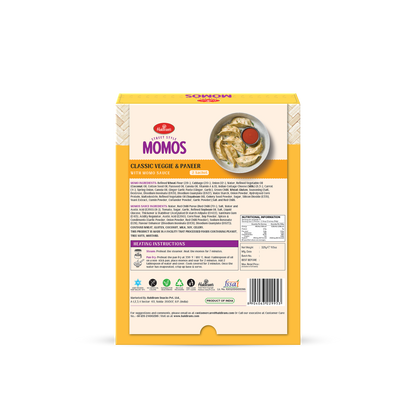 Haldiram's Veggie & Paneer Momos 350g