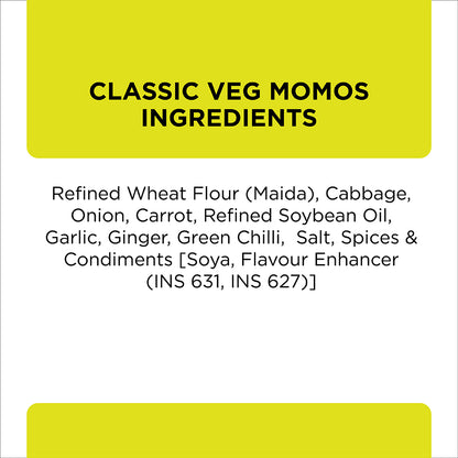 Prasuma Classis Veg Momos 590g