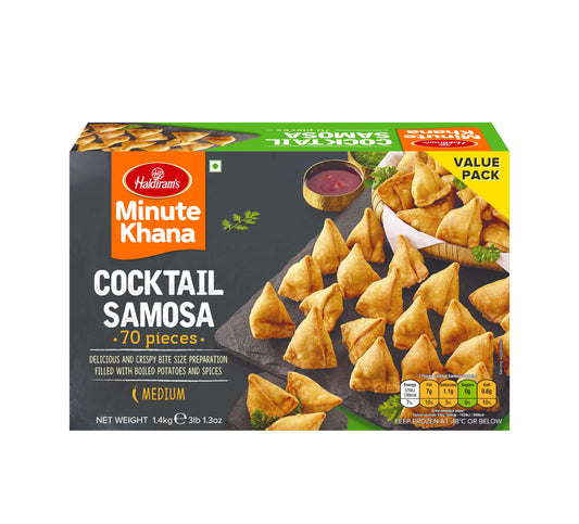HALDIRAMS (DELHI) COCKTAIL SAMOSA 1.4KG