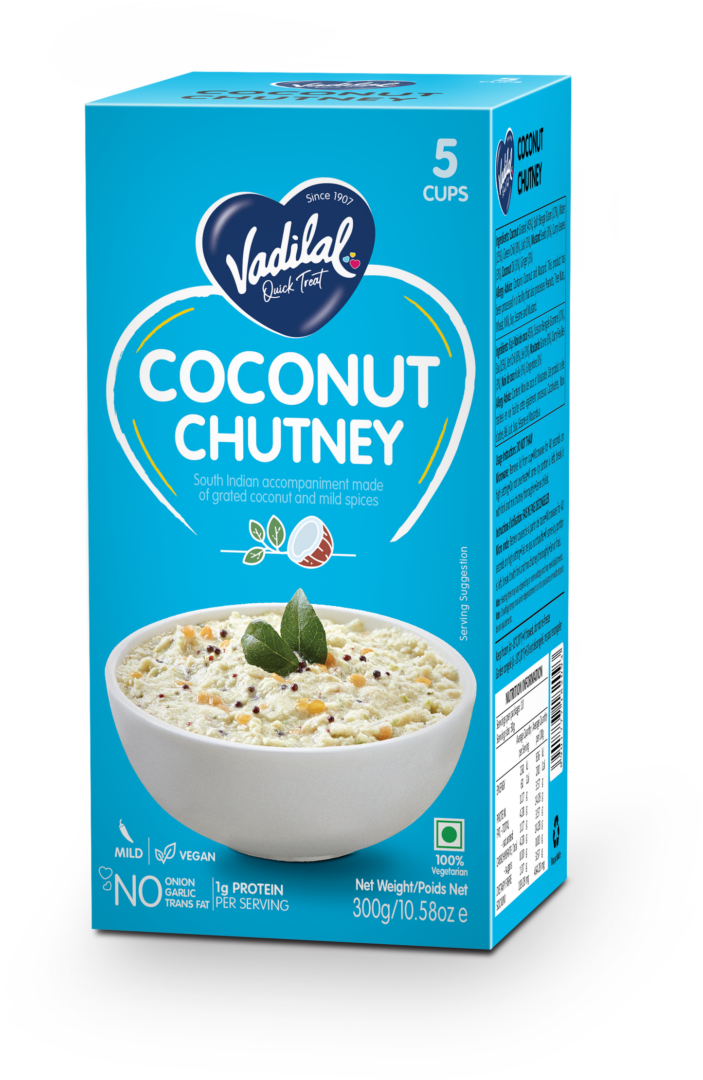 VADILAL COCONUT CHUTNEY 300G