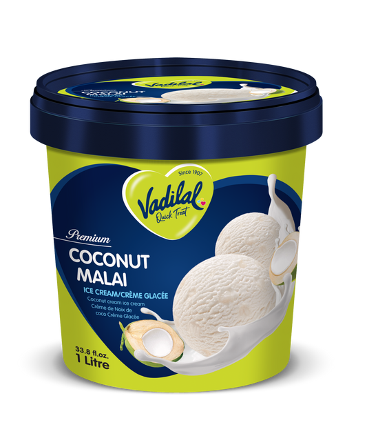 Vadilal Premium Coconut Malai Ice Cream