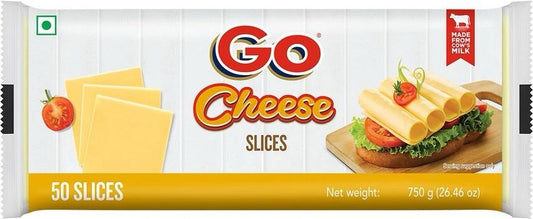 GO Cheese Slices 750g