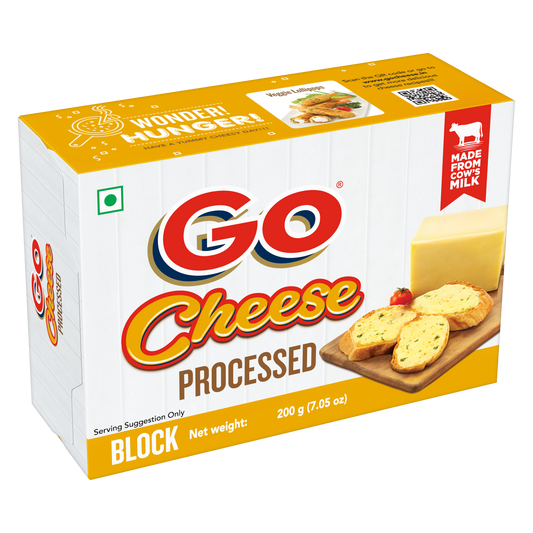 GO Cheese Processed Block 200g