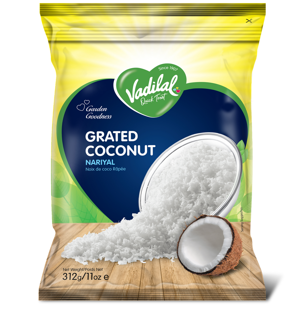 Vadilal Grated Coconut (Nariyal) – 312g
