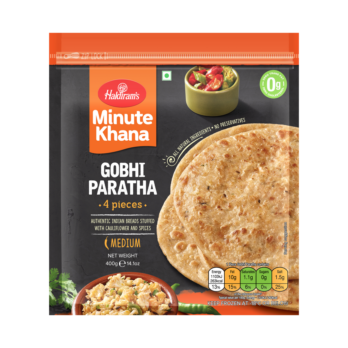 Haldiram's Gobhi Paratha