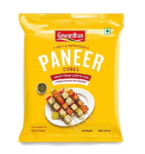 Gowardhan Paneer Cubes 200g