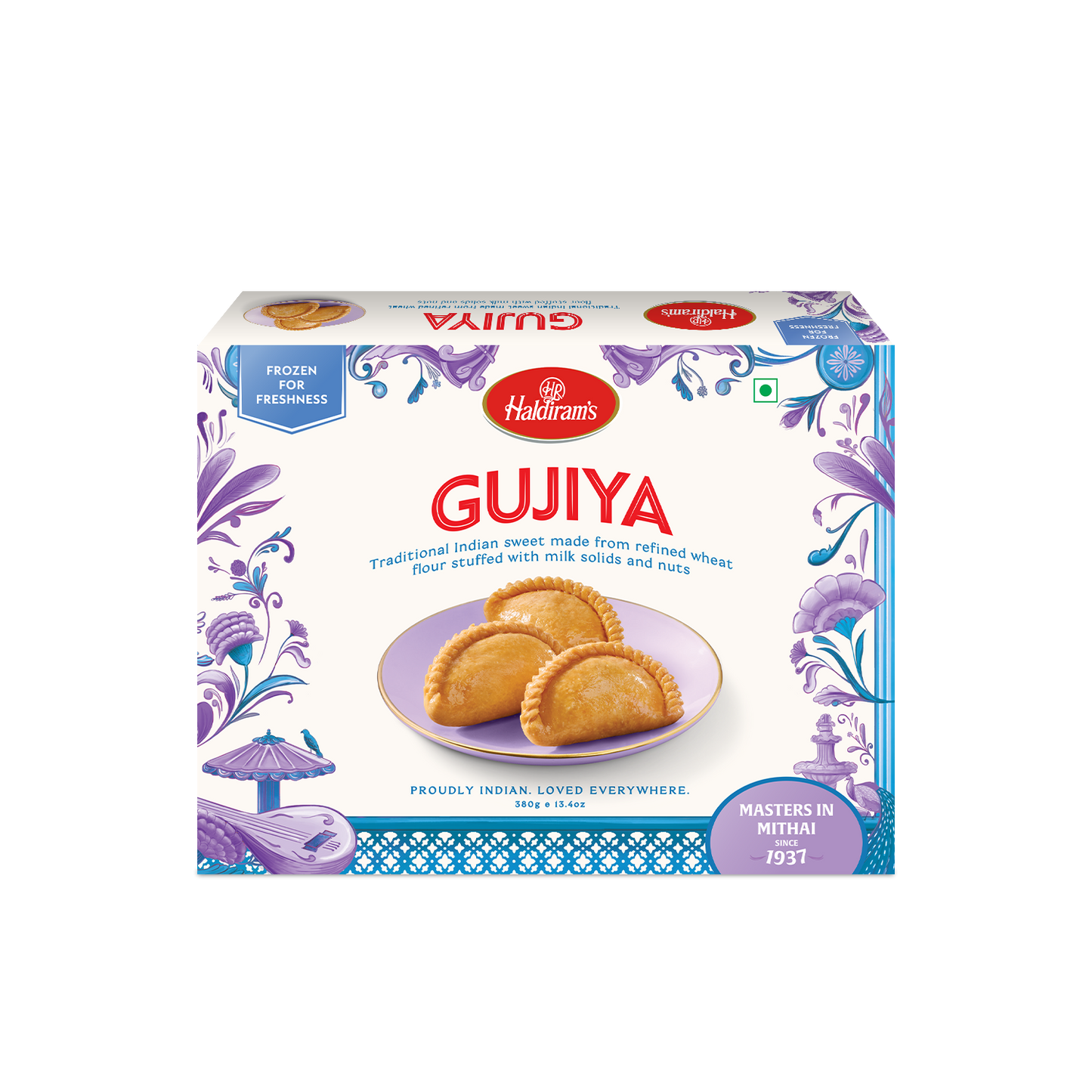 HALDIRAMS (DELHI) GUJIYA 380G