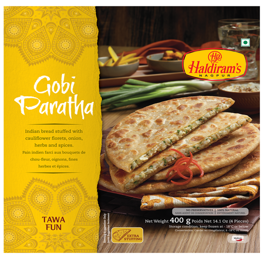 HALDIRAMS GOBI PARATHA 400G