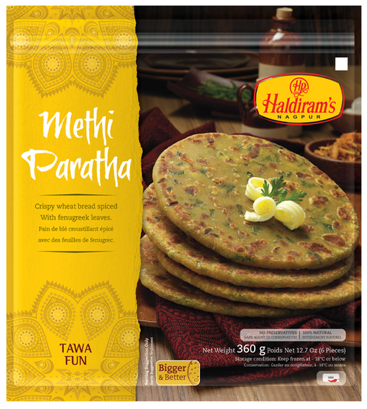 HALDIRAMS METHI PARATHA 360G