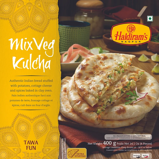 HALDIRAMS MIX VEG KULCHA 400G