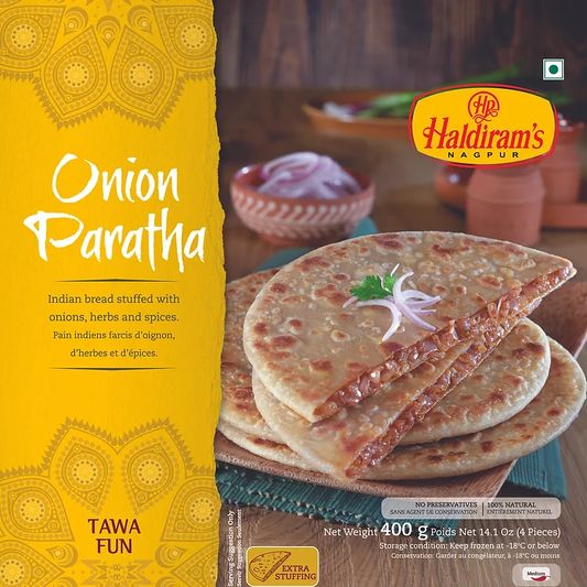 HALDIRAMS ONION PARATHA 400G