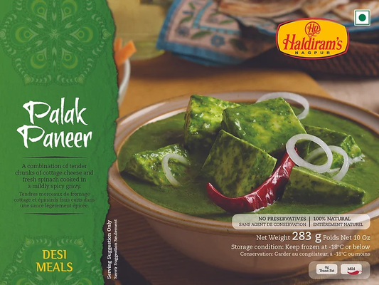 Haldiram's Palak Paneer 283g